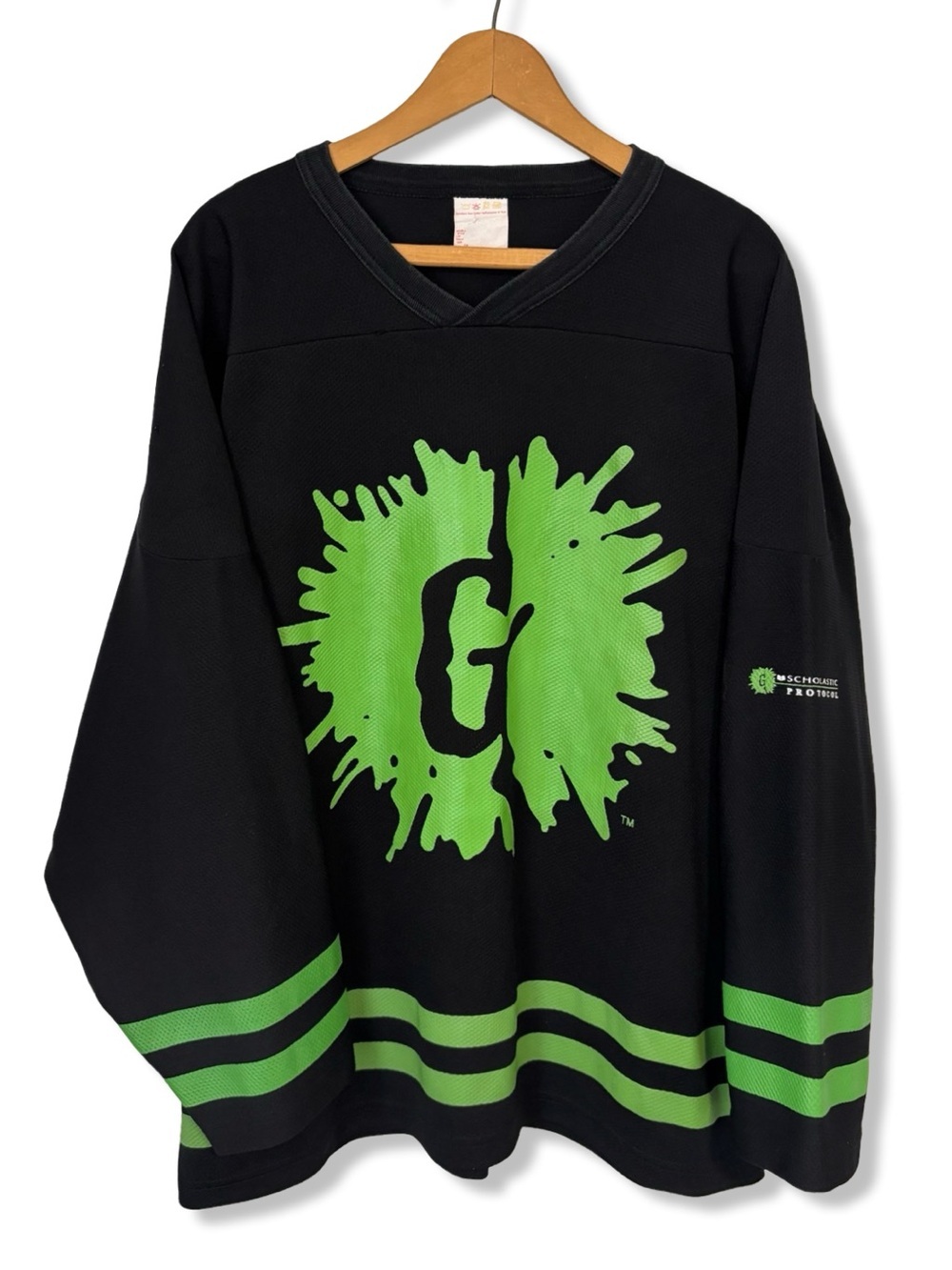 Rare Vintage 90s Goosebumps Crew Hockey Jersey